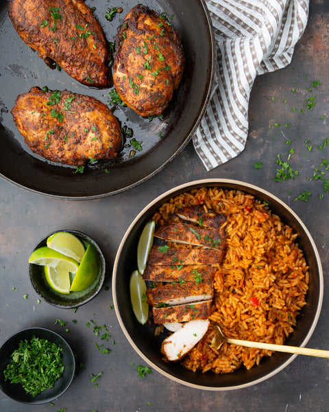 3 Blackened Cajun Whole Chicken Breast (450g)