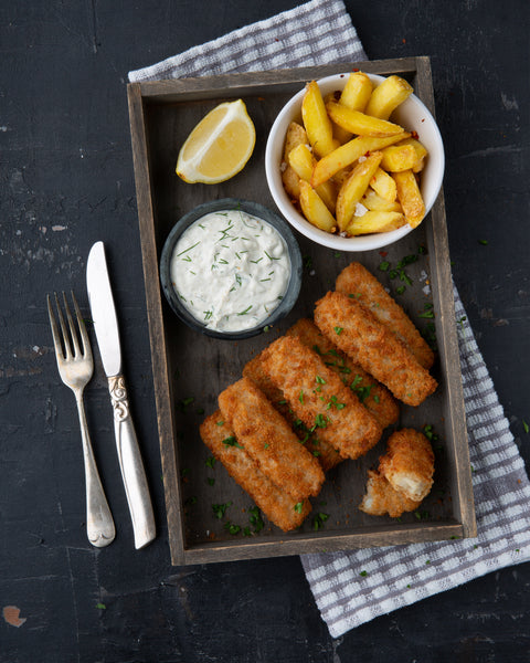 20 BREADED FISH FINGERS
