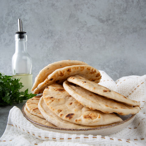 5 Oval Folded Naan