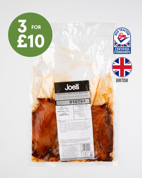 3 BBQ Whole Chicken Breast (450g)