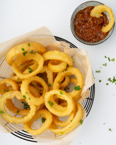 Battered Onion Rings (1kg)