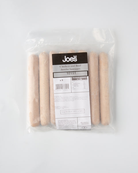 8 Chicken & Beef Jumbo Sausages