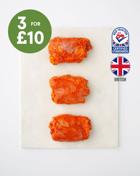 Buffalo Whole Chicken Thighs (650g)