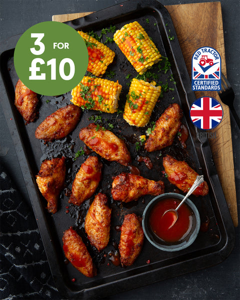 Buffalo Mixed Chicken Wings (800g)