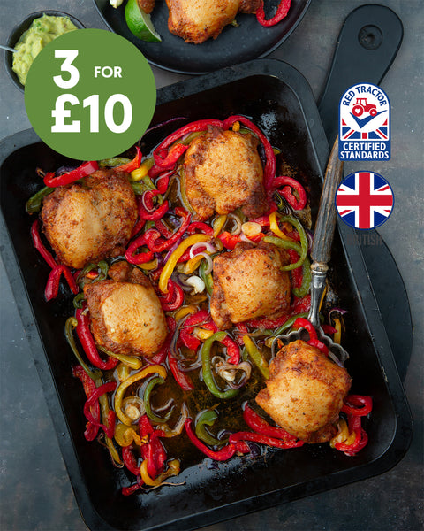 Fajita Whole Chicken Thigh (650g)