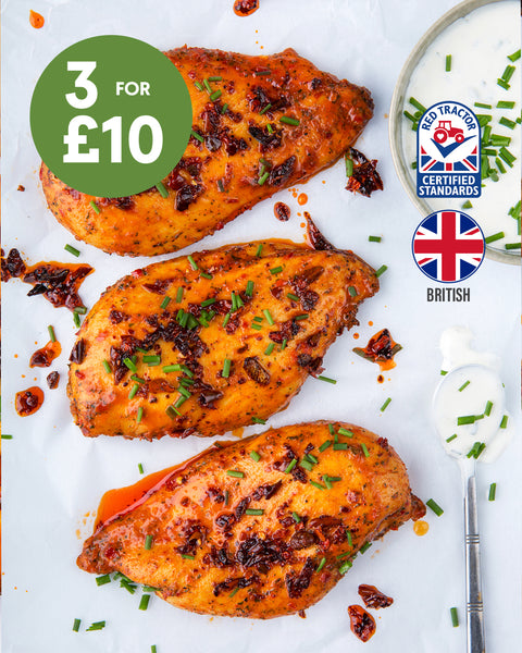 3 Firecracker Whole Chicken Breast (450g)