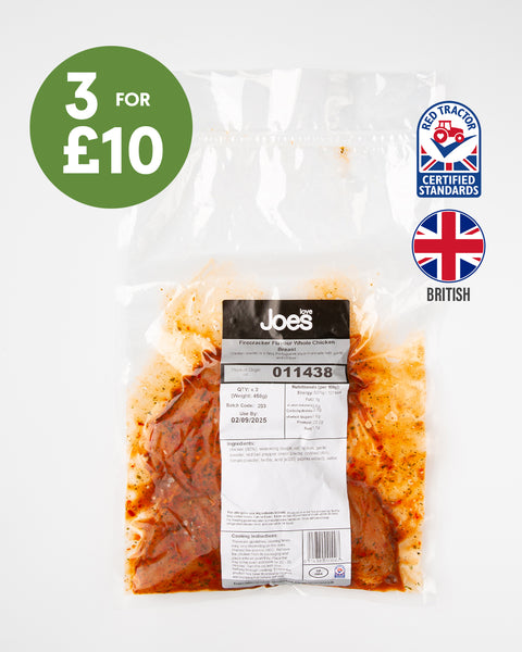 3 Firecracker Whole Chicken Breast (450g)