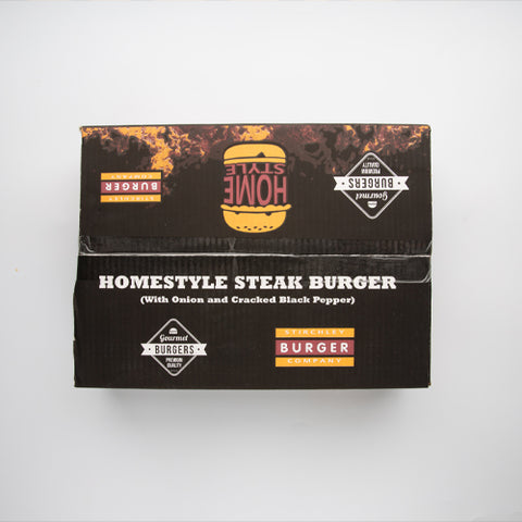 HOMESTYLE GOURMET STEAK BURGER (1x30)