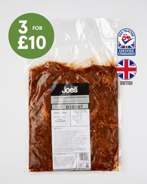 Jerk Sliced Chicken (650g)