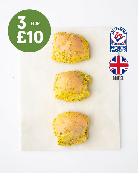 Lemon & Herb Whole Chicken Thighs (650g)