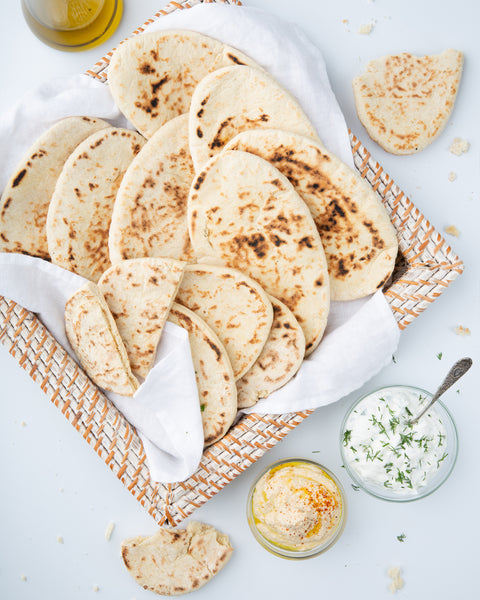 6 Love Joes Cyprus Large Pitta Bread
