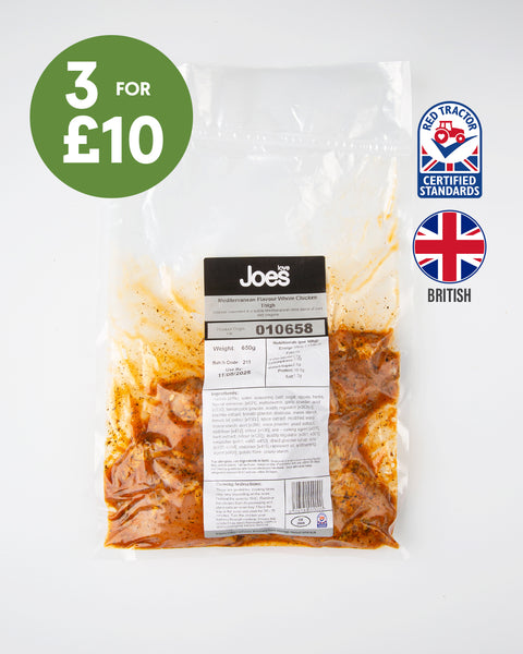Mediterranean Whole Chicken Thighs (650g)