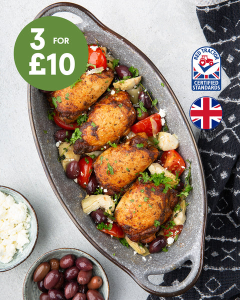 Mediterranean Whole Chicken Thighs (650g)