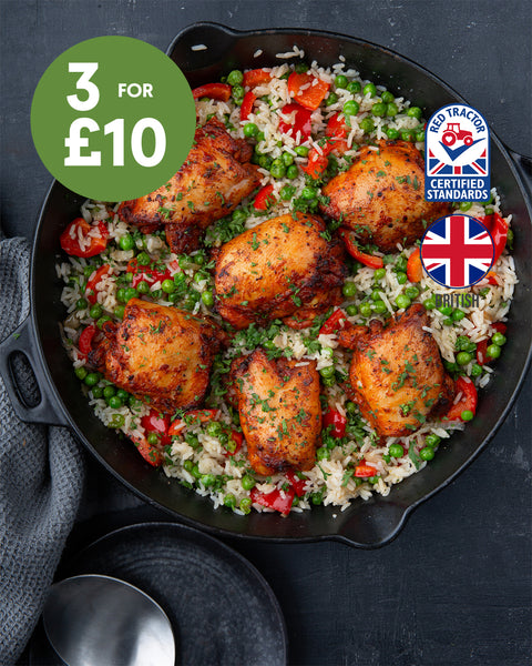 Piri Piri Whole Chicken Thighs (650g)