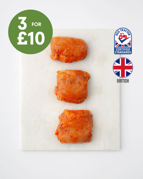 Piri Piri Whole Chicken Thighs (650g)