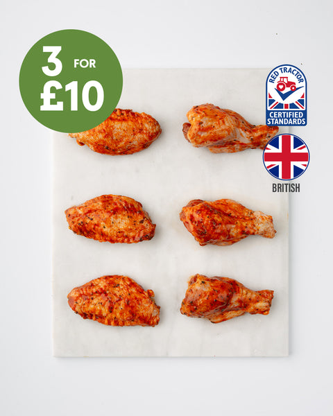 Piri Piri Mixed Chicken Wings (800g)