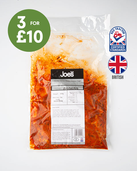 Piri Piri Whole Chicken Thighs (650g)