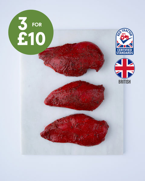 3 Red Tikka Whole Chicken Breast (450g)