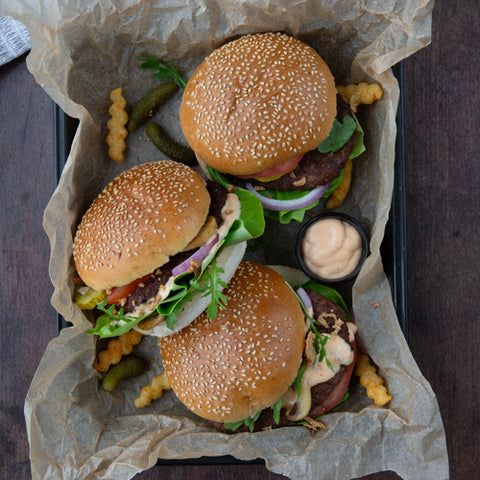 HALAL SUPERIOR Beef burger 4oz (1x48)