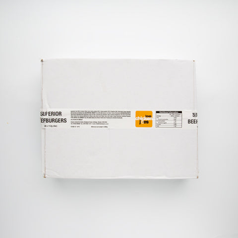 HALAL SUPERIOR Beef burger 4oz (1x48)