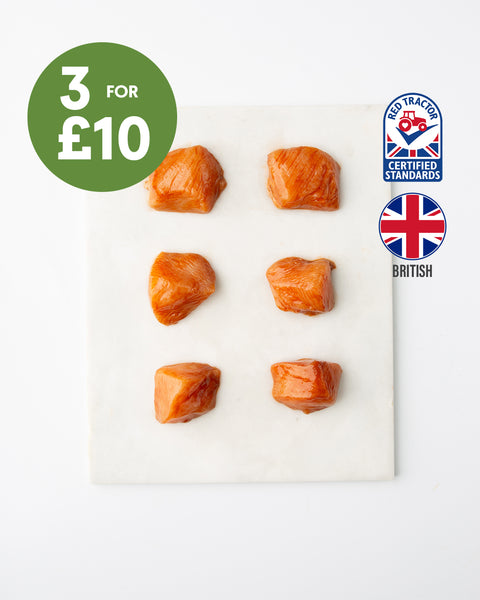 BBQ Diced Chicken Breast 450g