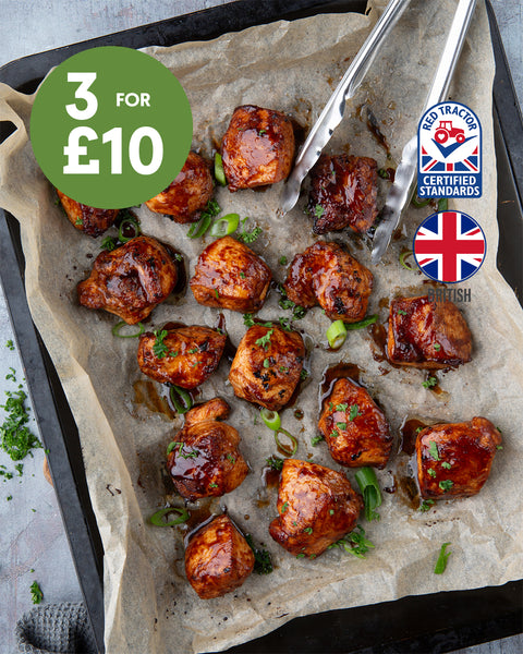 BBQ Diced Chicken Breast 450g