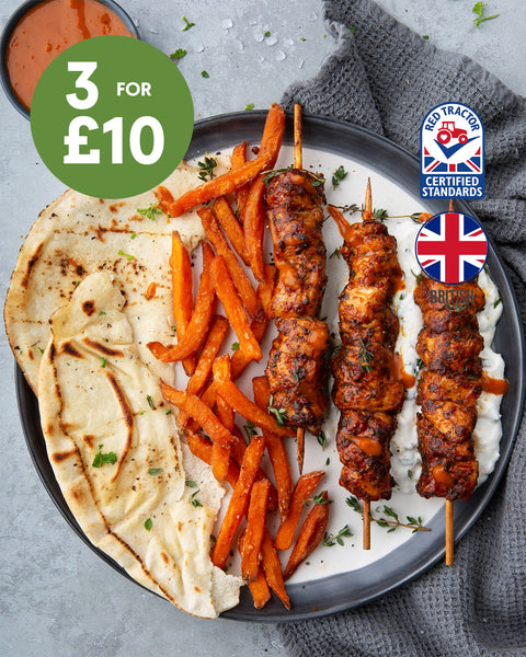 4 Piri Piri Chicken Breast Skewers
