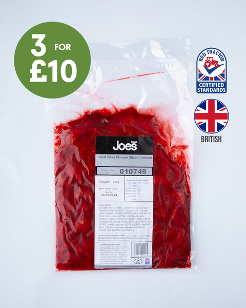 Red Tikka Sliced (650g)