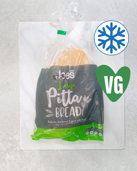 6 Love Joes Cyprus Large Pitta Bread